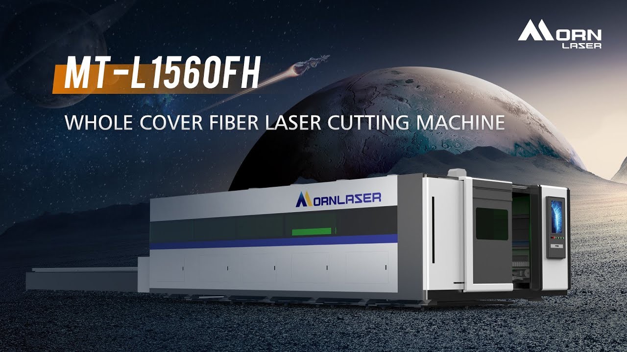 Full Cover Fiber Laser Cutting Machine