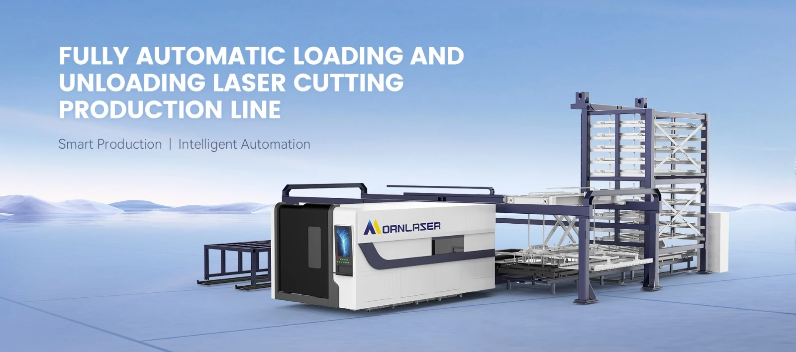 Fully Automatic Loading & Unloading Laser Cutting Production Line