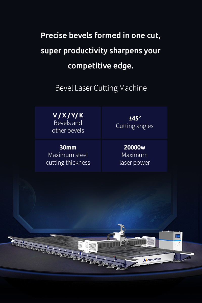 Fiber Laser Bevel Cutting Machine