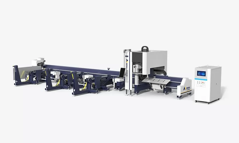 Two-chuck Tube Laser Cutting Machine