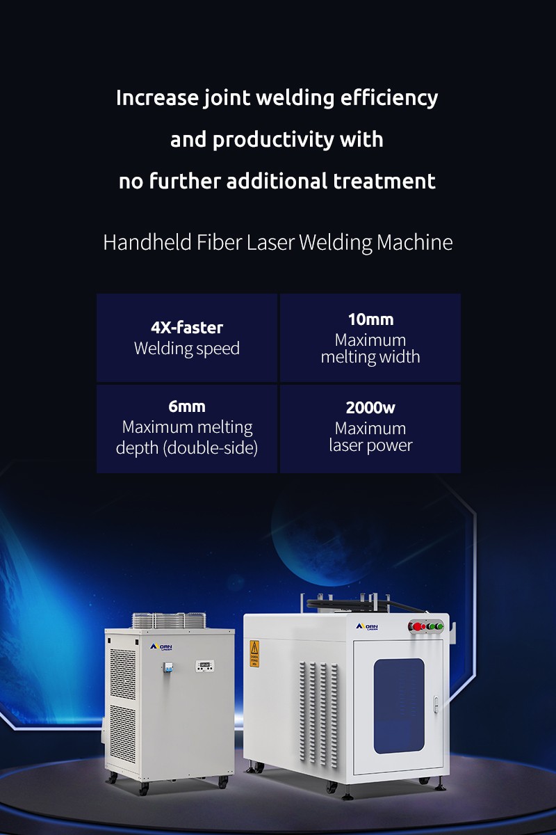 Handheld fiber laser welding machine