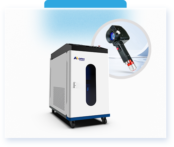 Pulsed laser cleaning machine