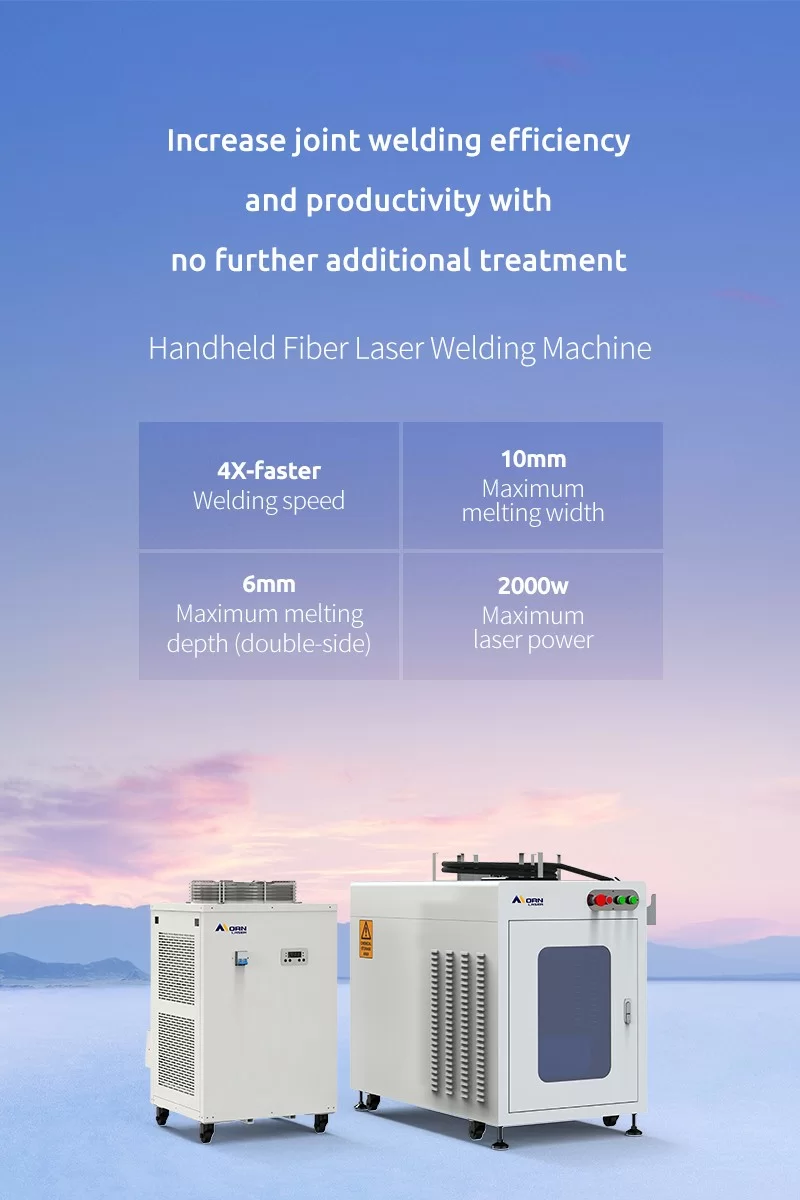 Handheld fiber laser welding machine